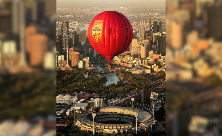 Giant Pink Cricket Ball Soars Over Melbourne Cricket Ground Ahead Of Women’s Day-Night Test