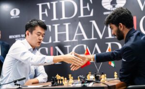 D Gukesh vs Ding Liren, World Chess Championship 2024 LIVE Updates: Ding Liren 18 Minutes Behind D Gukesh After 10 Moves