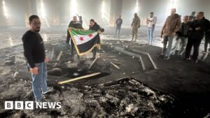 Syria rebels burn tomb of Bashar al-Assad’s father Hafez