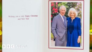 King and Queen reveal their official Christmas card for 2024