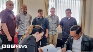 Australians jailed in Indonesia ‘relieved’ to be home