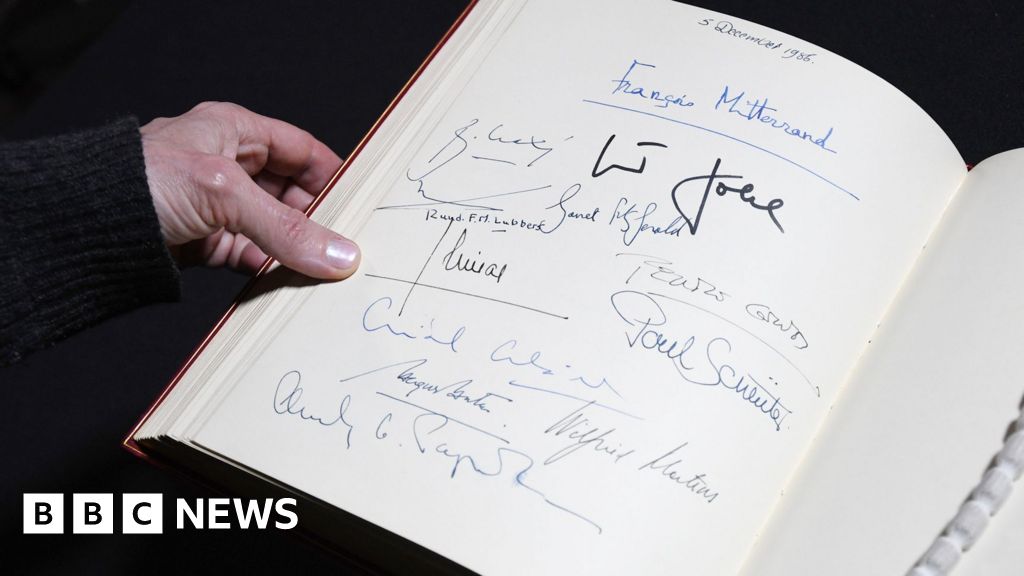 Downing Street visitors’ books made public for first time