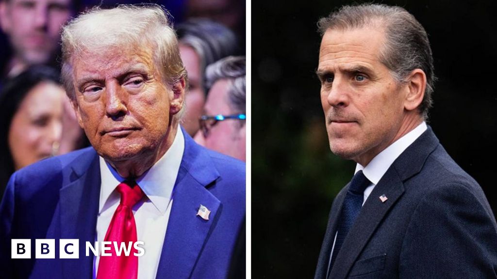 The awkward parallels between the Hunter Biden and Donald Trump convictions