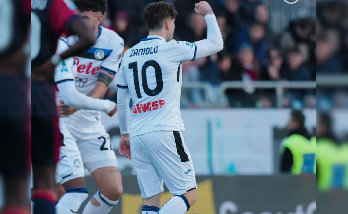 Nicolo Zaniolo Fires Serie A Leaders Atalanta To Club-Record Win At Cagliari