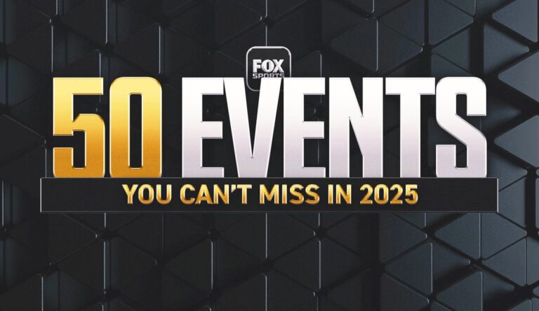 2025 sports calendar: 50 bucket list events you can’t miss next year