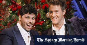 Eddie Perfect and Jason Arrow put a new musical spin on Christmas