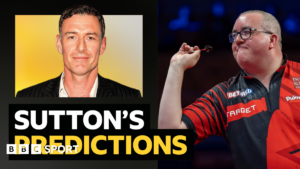 Premier League predictions: Chris Sutton v darts star Stephen Bunting