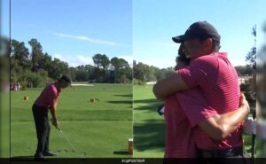 Tiger Woods’ Son Charlie Stuns Golf World With Hole-In-One Shot, Father’s Celebration Is Viral