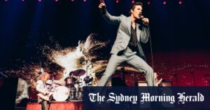 The Killers revisit Hot Fuss live in Sydney with original line-up