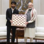 PM Narendra Modi Meets “India’s Pride” D Gukesh After World Chess Championship Win