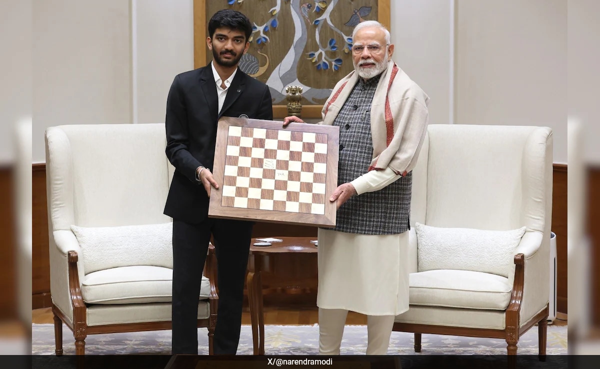 PM Narendra Modi Meets “India’s Pride” D Gukesh After World Chess Championship Win