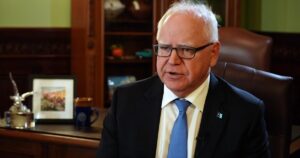 After losing bid for vice president, Gov. Tim Walz isn’t ruling out a third term as Minnesota governor