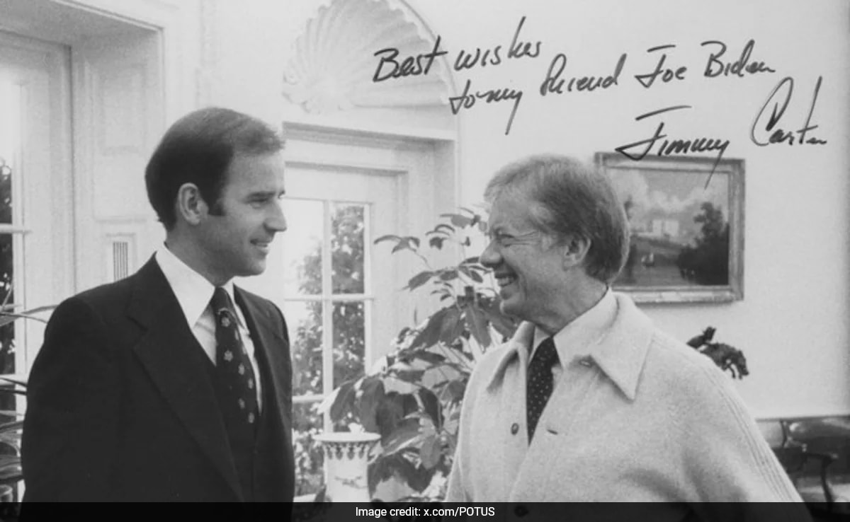 Biden Remembers Ex-US President Jimmy Carter