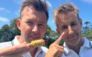 Watch: Broadcaster Ends Up In Hospital, Courtesy Brett Lee’s Delivery. Here’s How