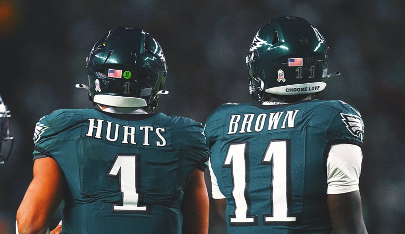 Jalen Hurts, A.J. Brown say they’re ‘good’ after Eagles teammate suggests rift