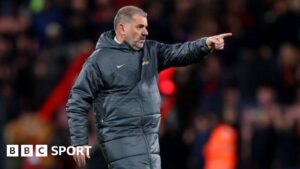 Spurs boss Ange Postecoglou has ‘no interest’ whether fans are backing him