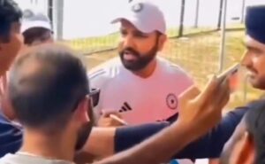 Rohit Sharma Gets Irritated While Leaving For Practice. Tells Fan “Ek Time Par…”