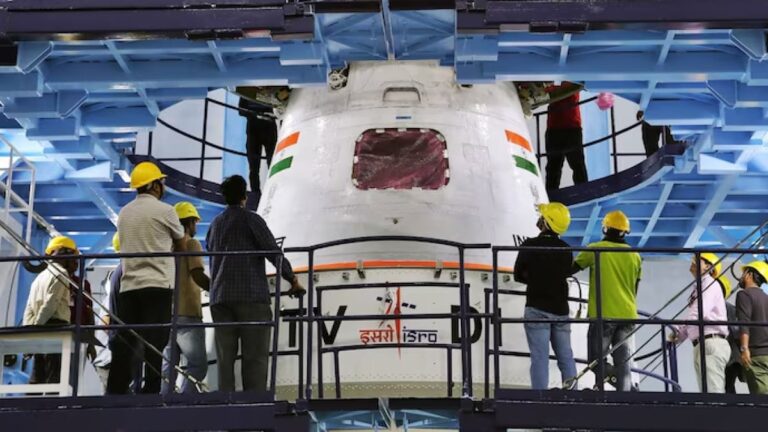 ISRO Begins Assembly of Human-Rated Launch Vehicle Mark-3 for Gaganyaan Mission