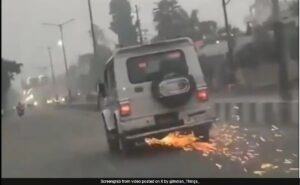 Motorcyclist Dies After Being Dragged Under SUV In UP’s Sambhal