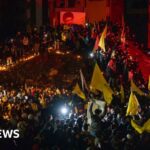 Thousands visit memorial to former Hezbollah leader Hassan Nasrallah