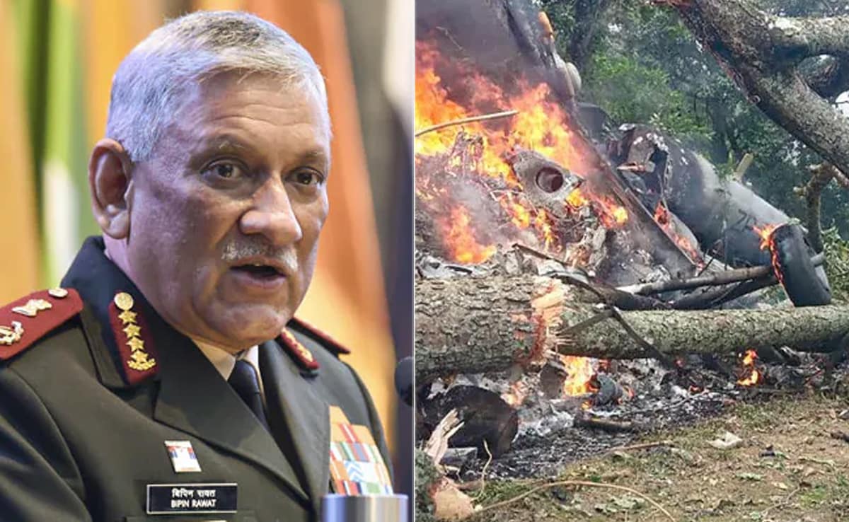 “Human Error” Caused Chopper Crash That Killed CDS Bipin Rawat: Panel Report