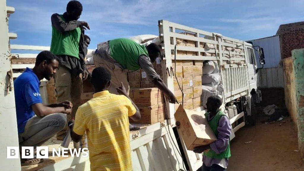 Sudan’s Khartoum gets first aid convoy since war began