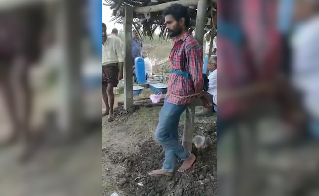 Activist Tied To Pole, Attacked By Aqua Farmers For Opposing Illegal Ponds