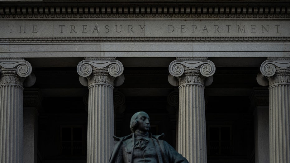 The U.S. Treasury Building