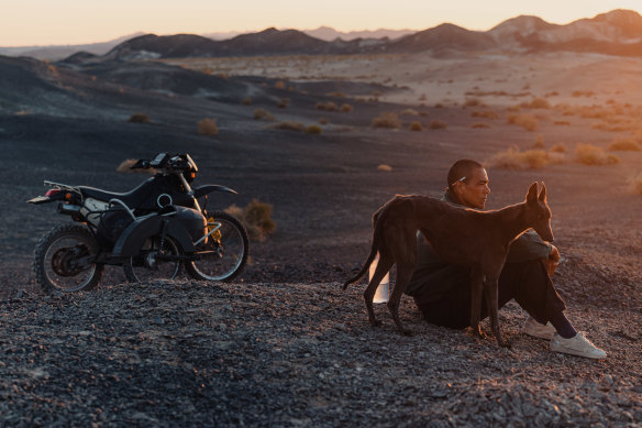 The Gobi Desert is one of the stars of Black Dog.