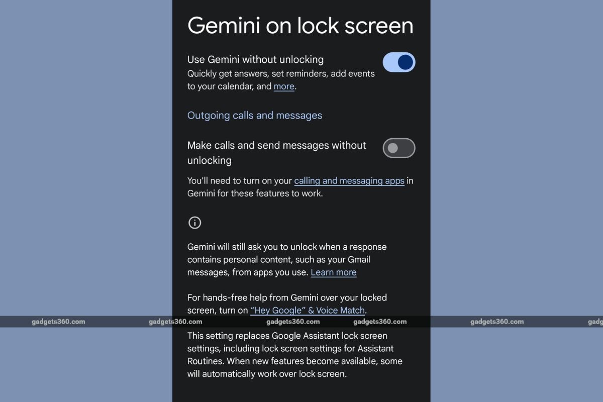 gemini lock screen g360 Gemini lock screen