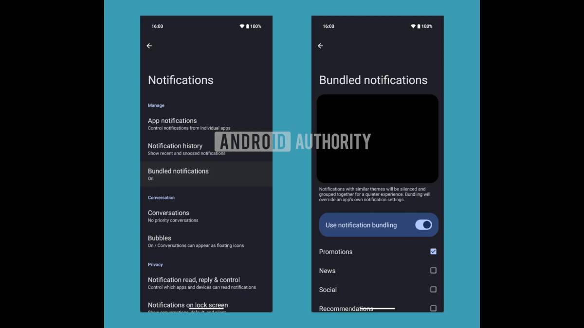 android androidauthority bundled notifications