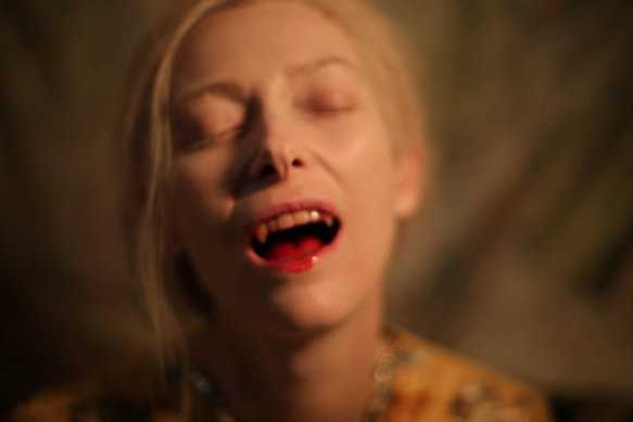 Tilda Swinton in the Jim Jarmusch film Only Lovers Left Alive.