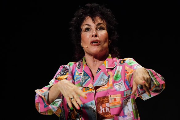 Ruby Wax in I’m Not As Well As I Thought I Was, which she is bringing to Australia in March. 