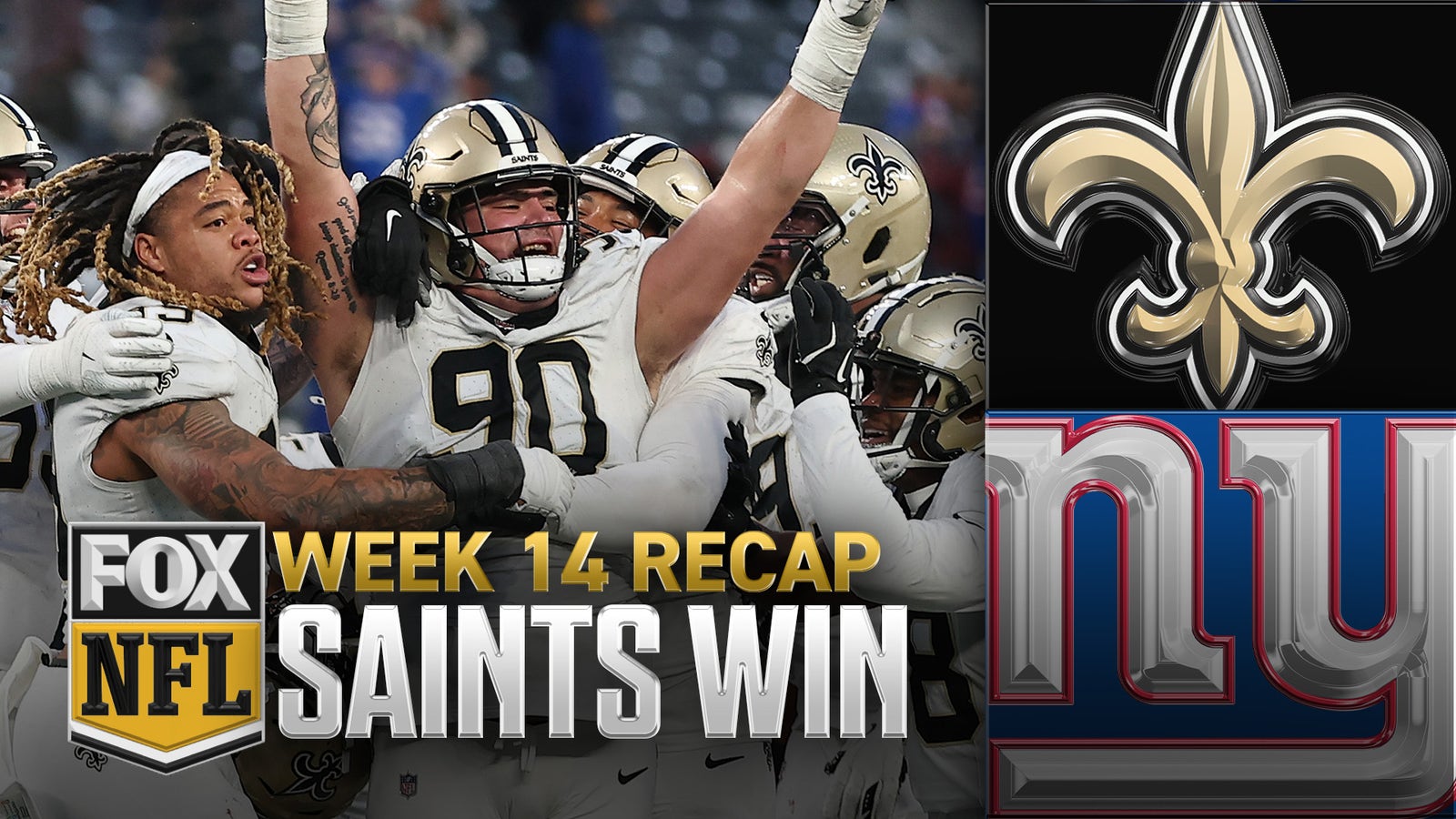 Daryl Johnston & Kevin Kugler react to Saints' 14-11 win over Giants | NFL on FOX