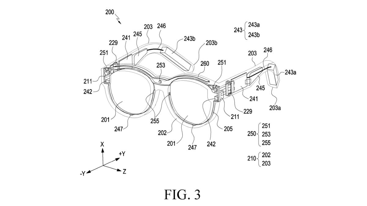 samsung patent fig 3 Samsung Smart Glasses