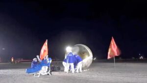 China’s Shenzhou 18 Astronauts Return to Earth After Six-Month Space Mission