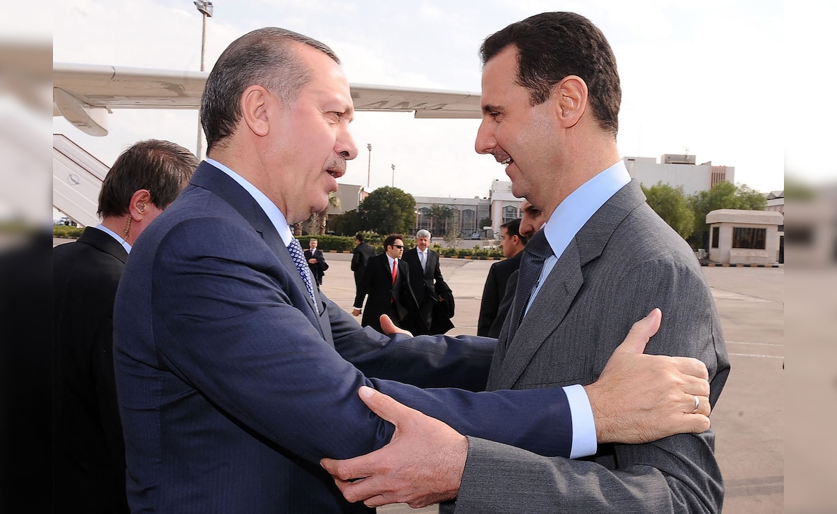 Recep Erdogan and Bashar al Assad back in 2011