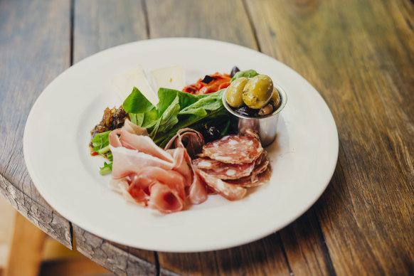 Pretty charcuterie at Pieno.