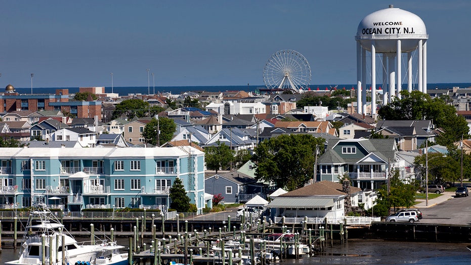 A general view of Ocean City, New Jersey.