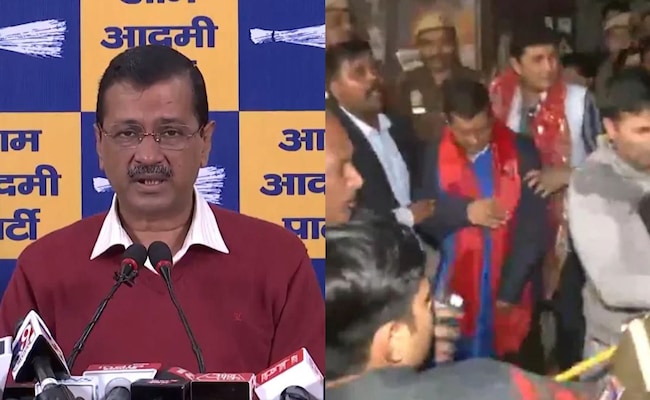 'What Was My Fault?' Arvind Kejriwal After Liquid Attack At AAP Rally