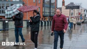 Flood warnings as thousands without power after Storm Darragh