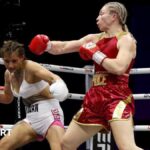 Jonas vs Habazin: Lauren Price stops Bexcy Mateus in three rounds to retain world title