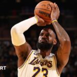 LeBron James sets NBA Christmas Day record in Los Angeles Lakers win