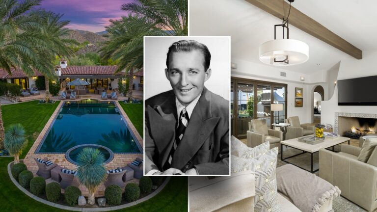 Bing Crosby’s former California desert oasis home on the market for .5 million