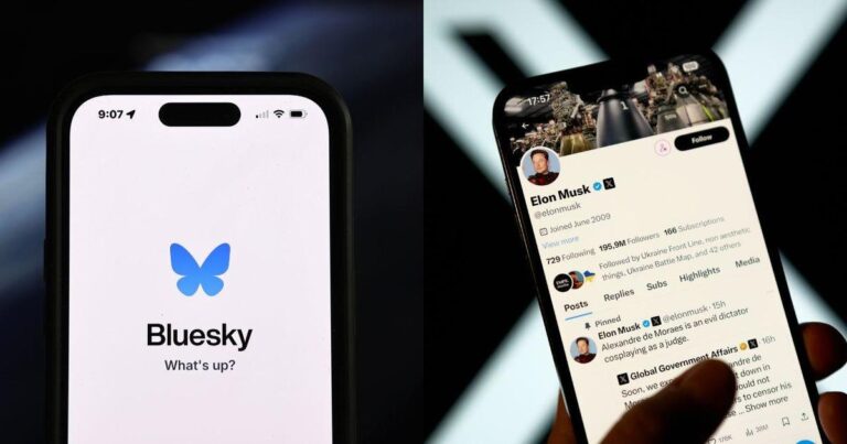 Bluesky says users weary of X’s “partisan microphone” are using its service. Here’s what to know.