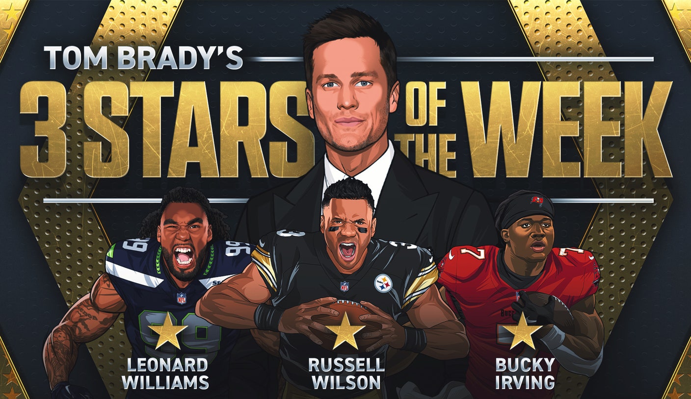 Tom Brady’s 3 Stars of Week 13, including Steelers’ Russell Wilson