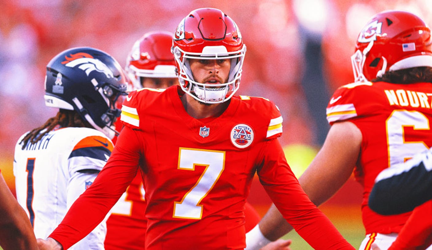 Chiefs get kicker Harrison Butker back, waive last week’s hero Matthew Wright