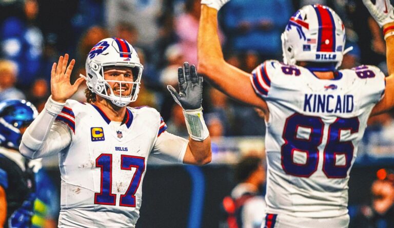 Bills offensive line makes its MVP choice clear with Josh Allen’s Christmas gift