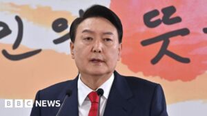 South Korea President Yoon Suk Yeol apologises for martial law declaration