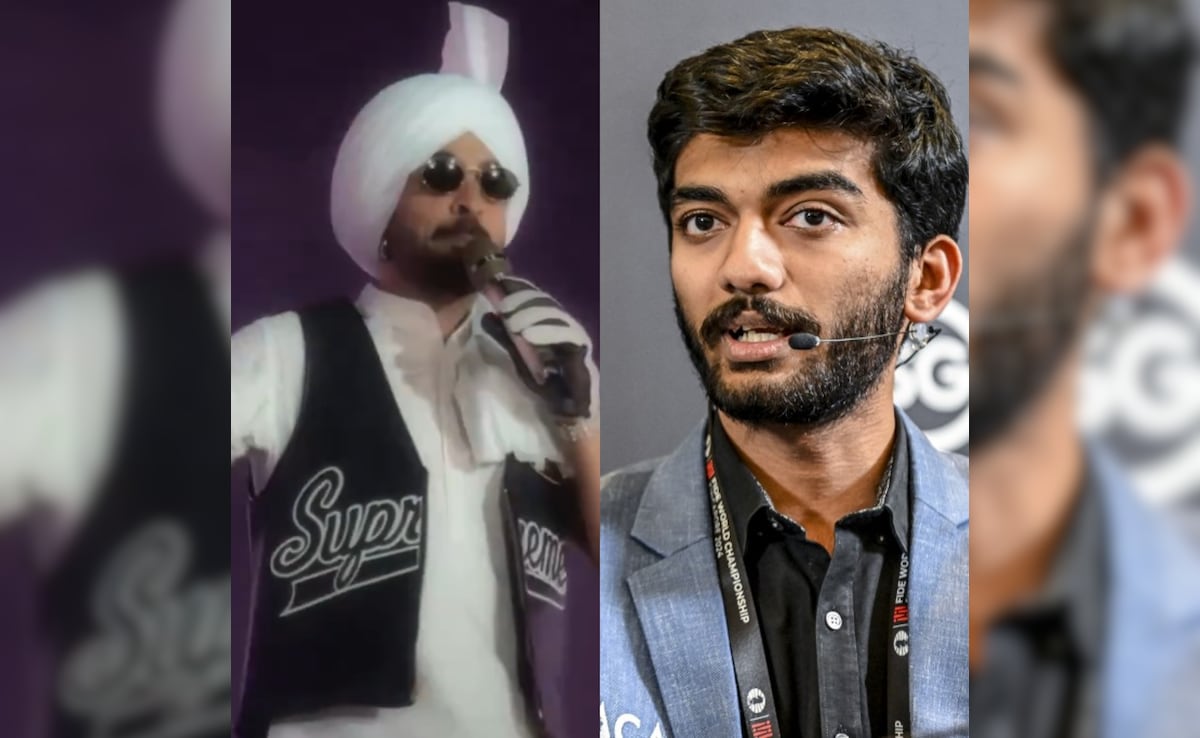 Singer Diljit Dosanjh Dedicates Chandigarh Concert To World Chess Champion D Gukesh. Watch